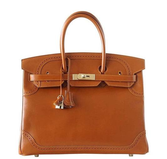 HermesGhillies Birkin Fauve 35cm Bag