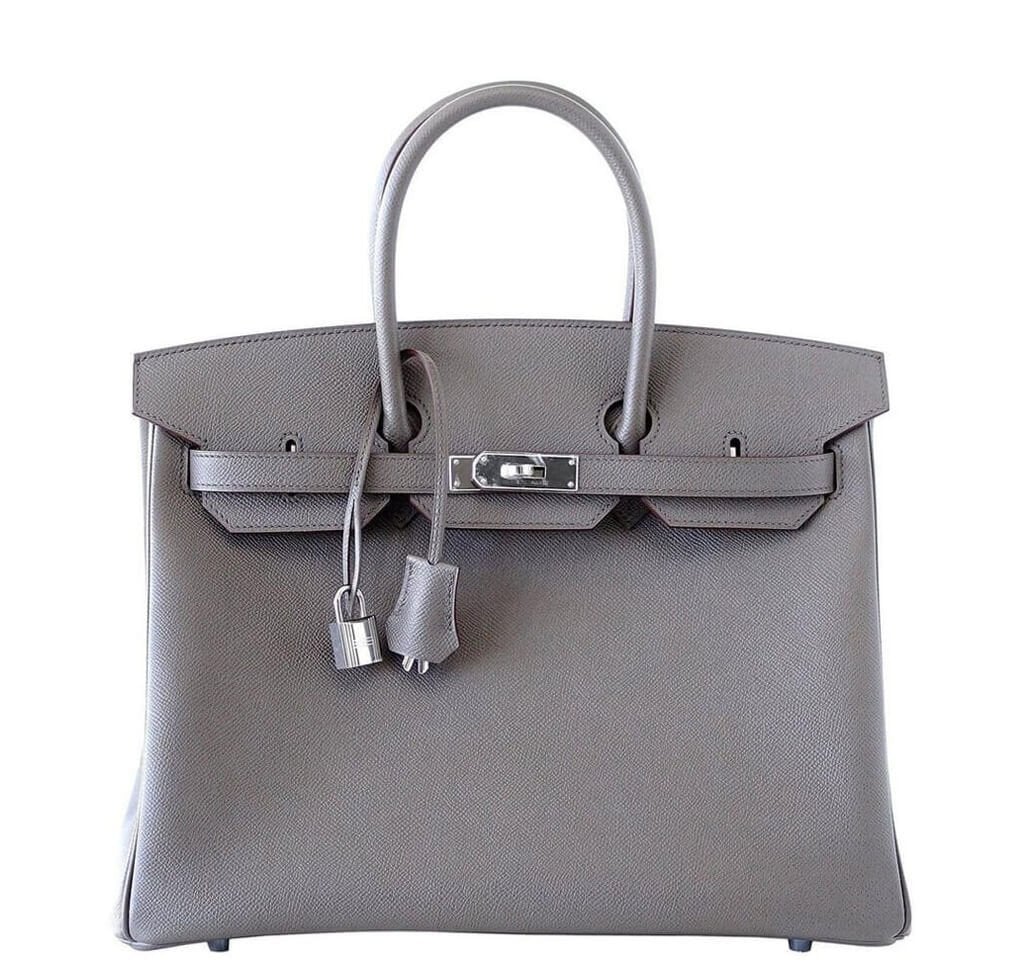 HermesSpecial Order Birkin 35 Bag Etain