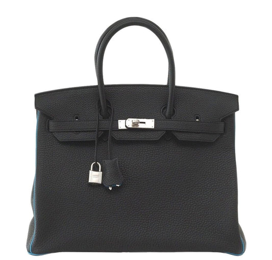 HermesBirkin 35 Bag 2-Tone Special Order Horseshoe