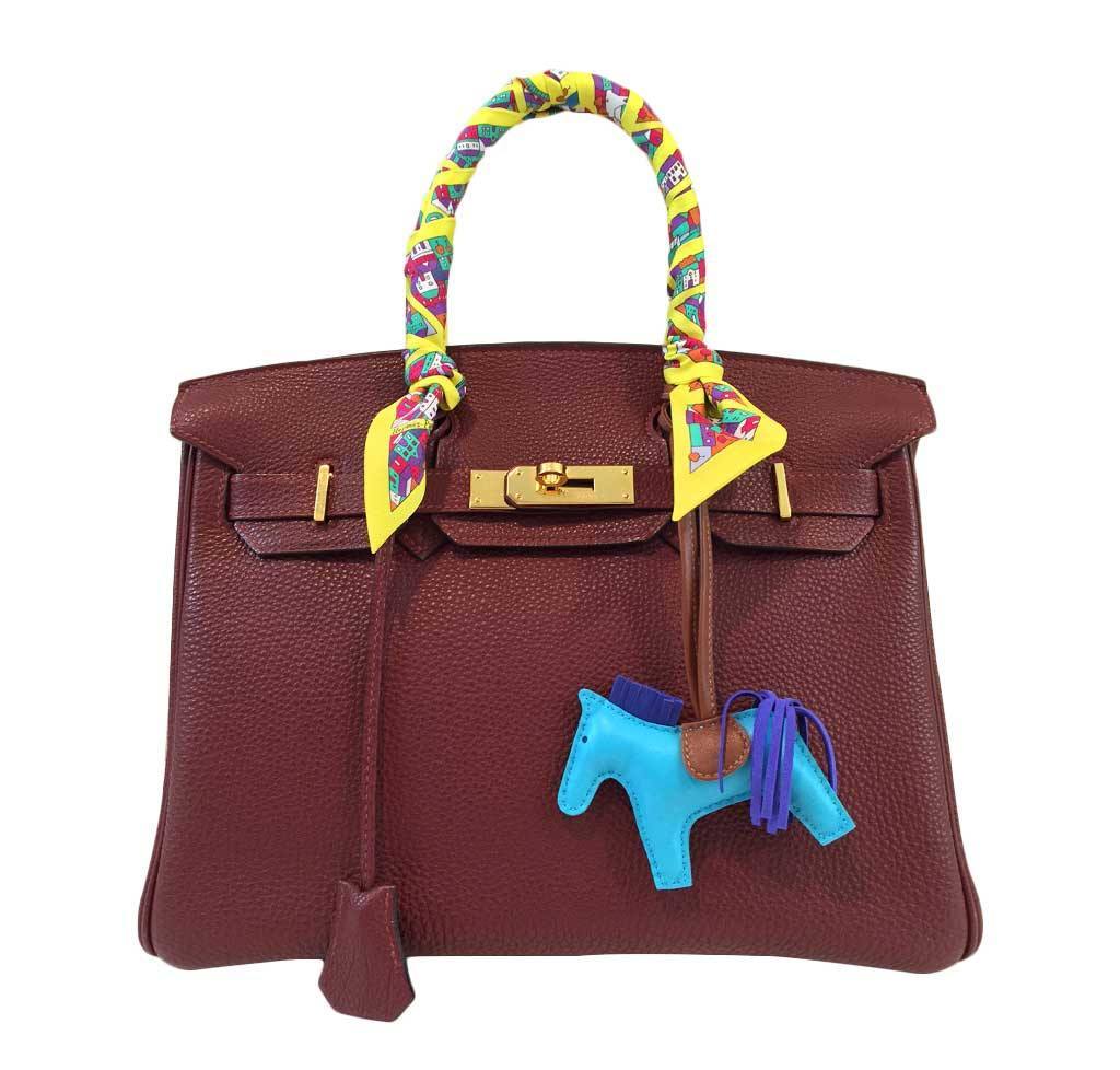 HermesBirkin 30 Rouge H Bag