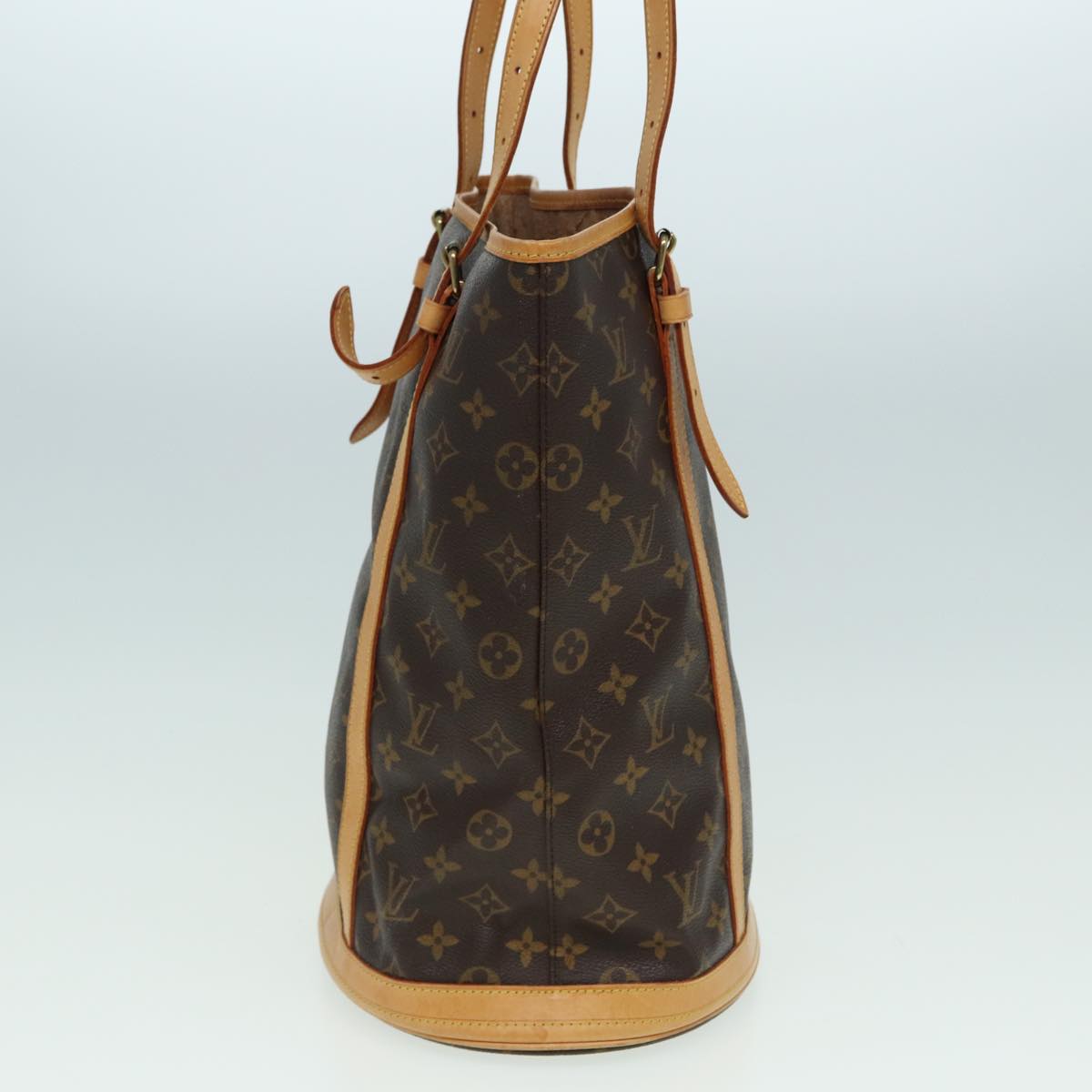 LOUIS VUITTON Monogram Bucket GM Shoulder Bag M42236 LV Auth hk1363