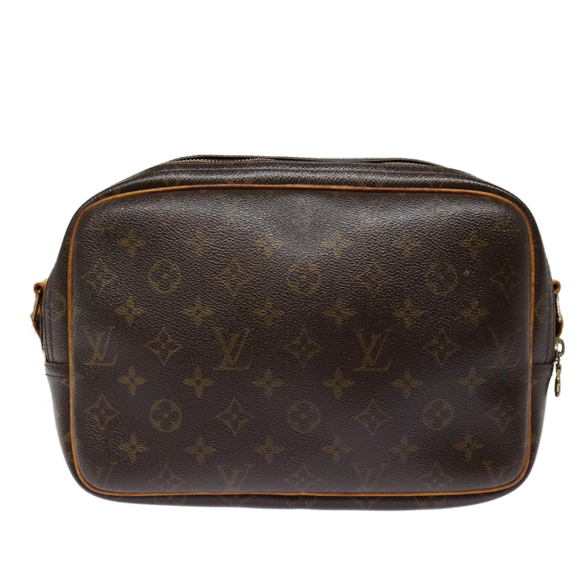 LOUIS VUITTON Monogram Reporter PM Shoulder Bag M45254 LV Auth hk1625
