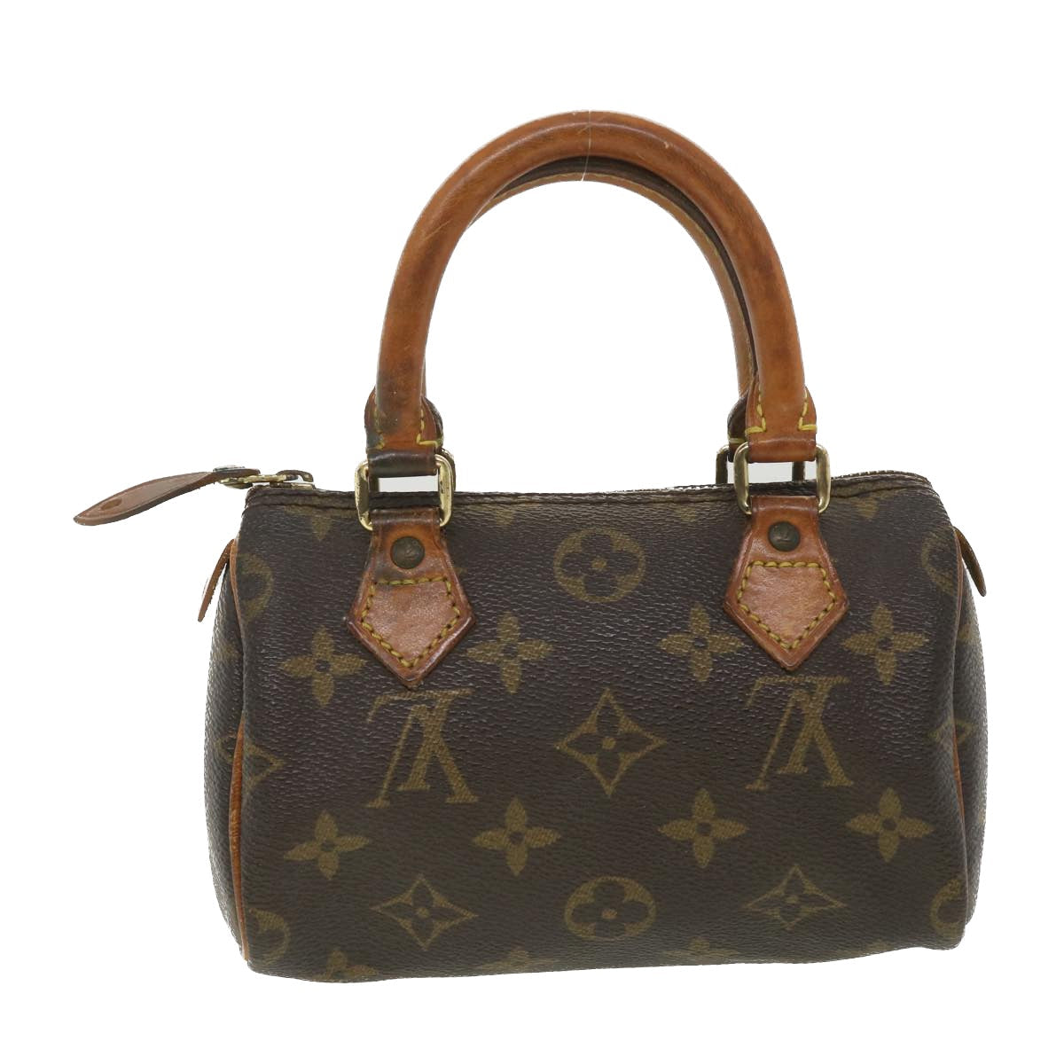 LOUIS VUITTON Monogram Mini Hand Bag 2way M41534 LV hk645