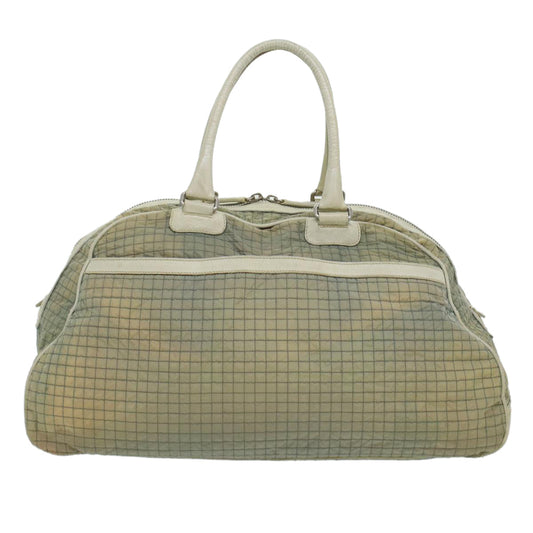 Prada Quilted Boston Bag Nylon Gray