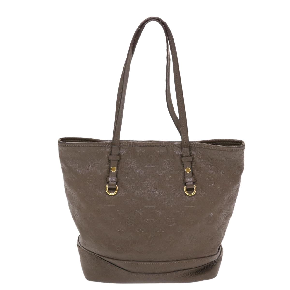 LOUIS VUITTON Monogram Empreinte Citadine PM Shoulder Bag Gray Auth hk790