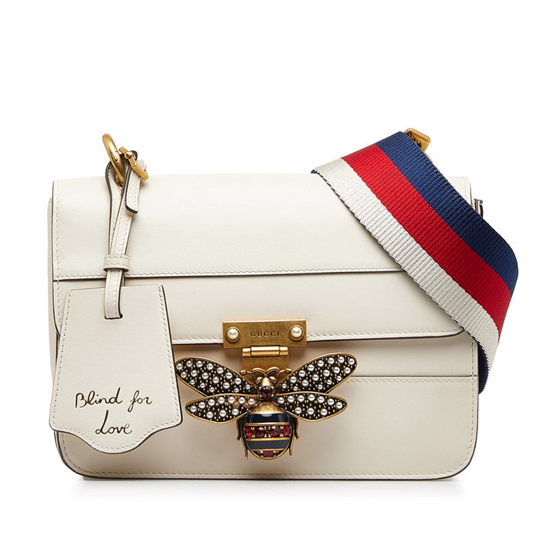 Gucci Queen Margaret Leather Shoulder Bag