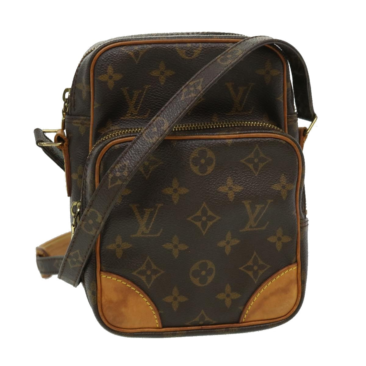 LOUIS VUITTON Monogram Amazon Shoulder Bag LV Auth hs1330
