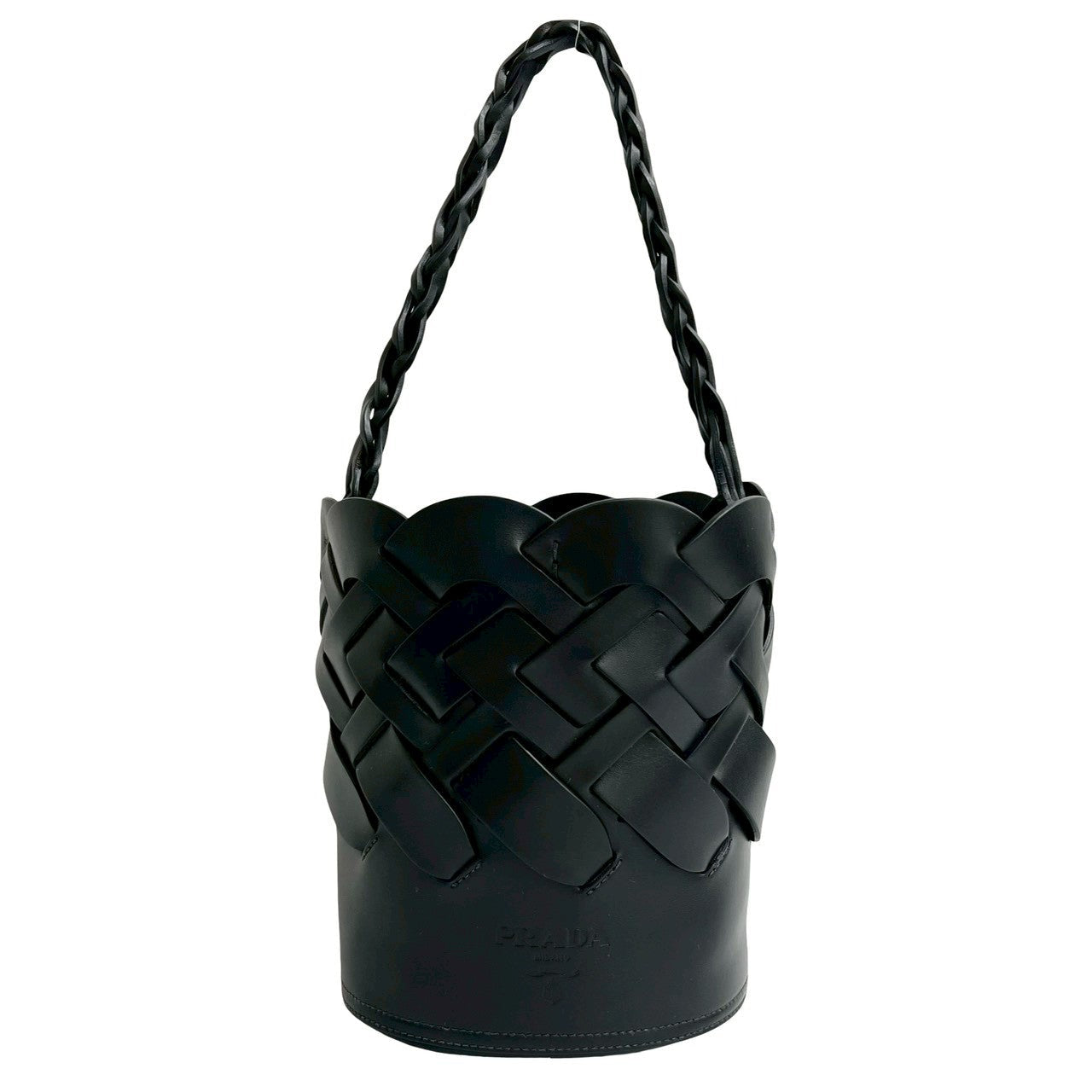 Prada Leather 2way Shoulder Bag