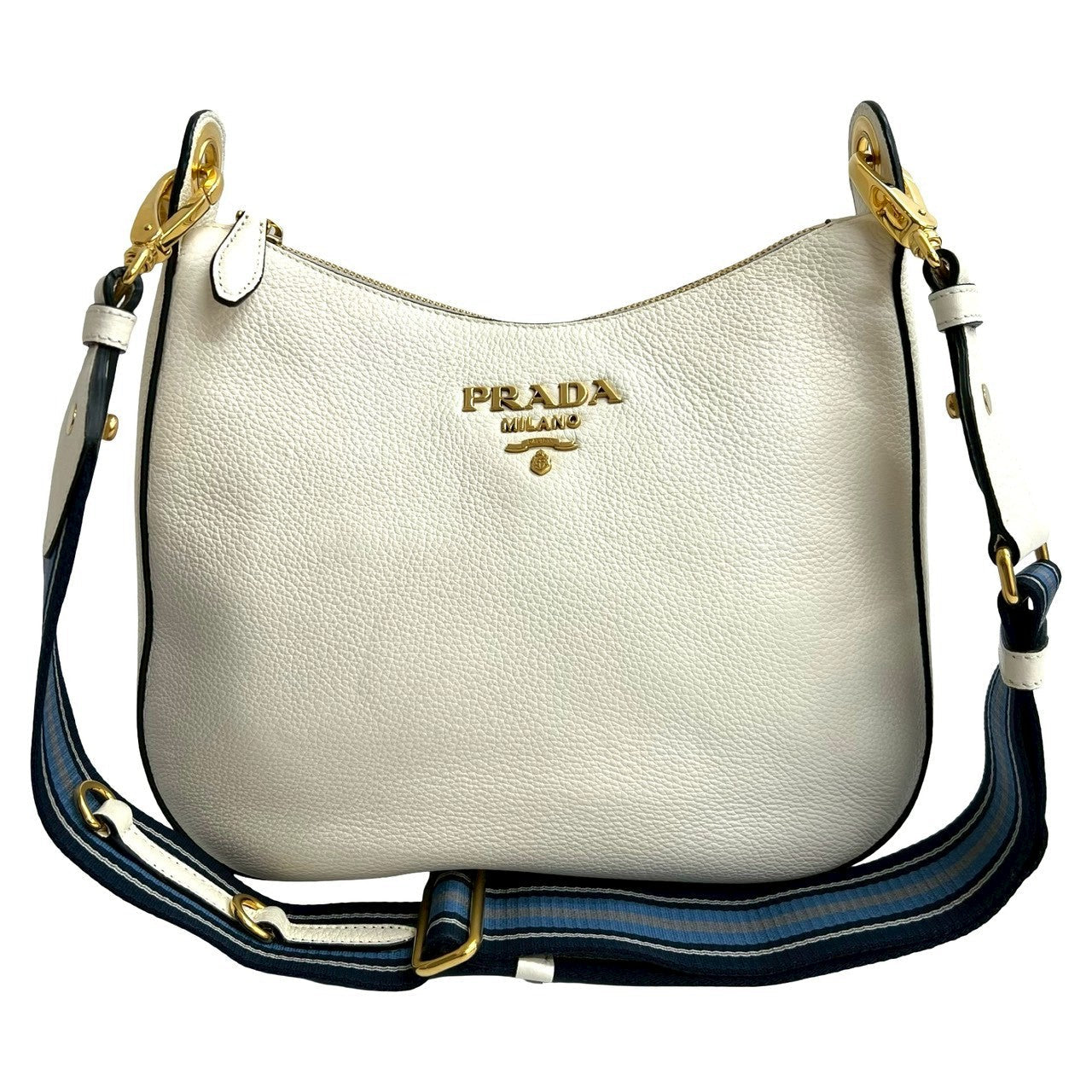 Prada VITELLO DAINO Leather Shoulder Bag
