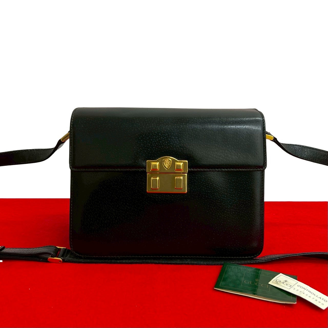 Gucci Leather Shoulder Bag