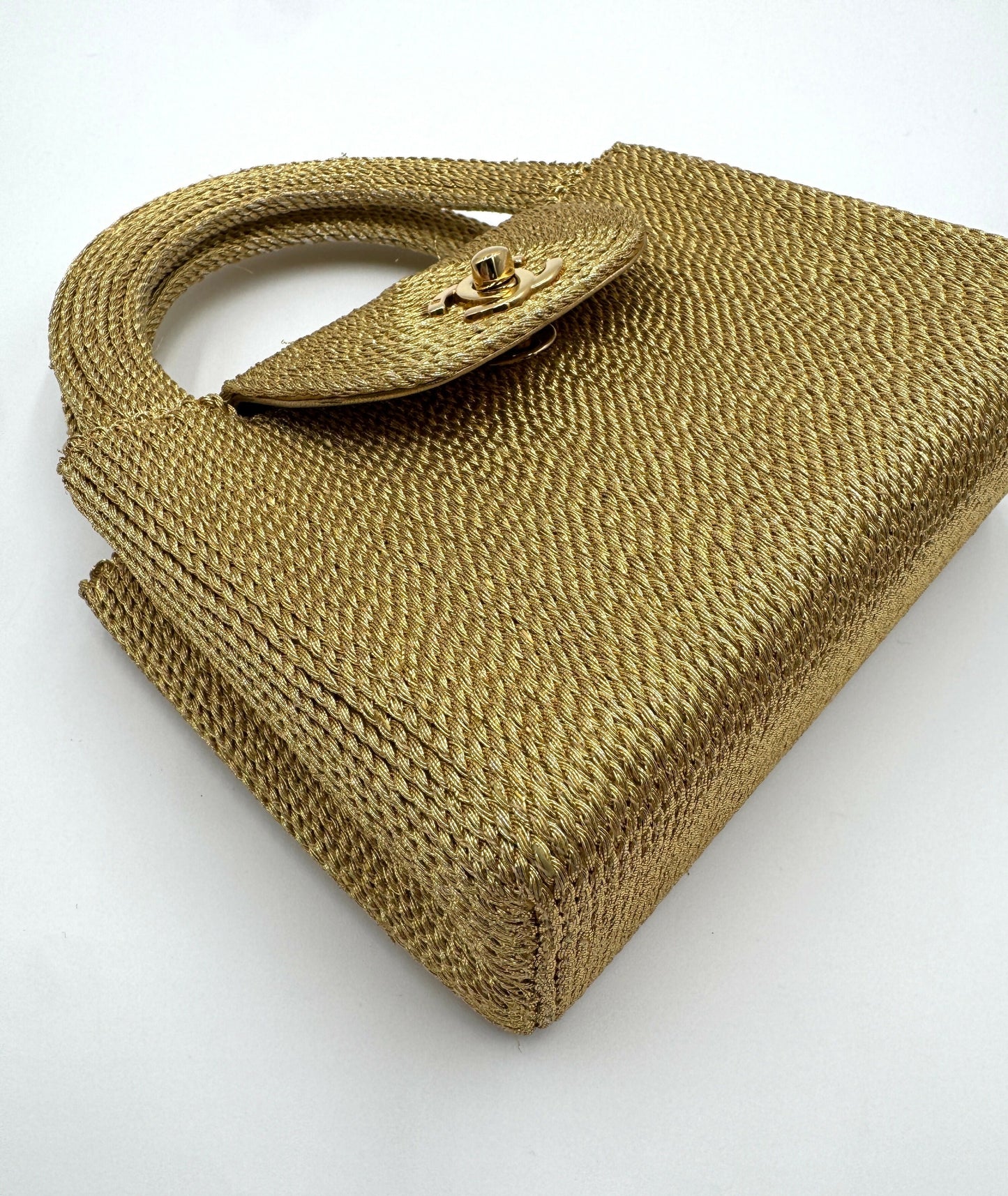 Chanel 1998 Woven Top Handle Bag
