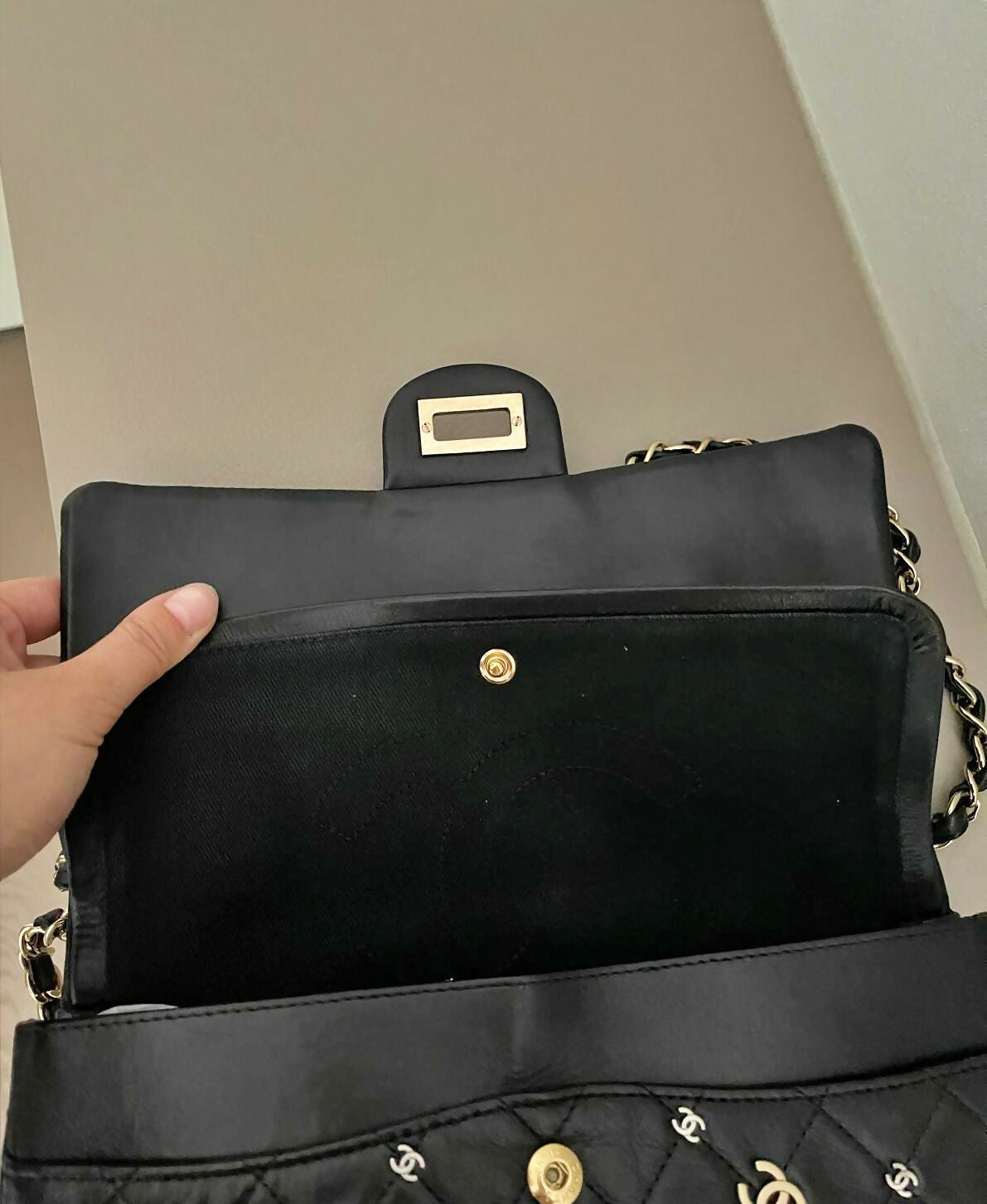 Chanel Medium 2.55 Reissue Punk CC Charm Flap Bag