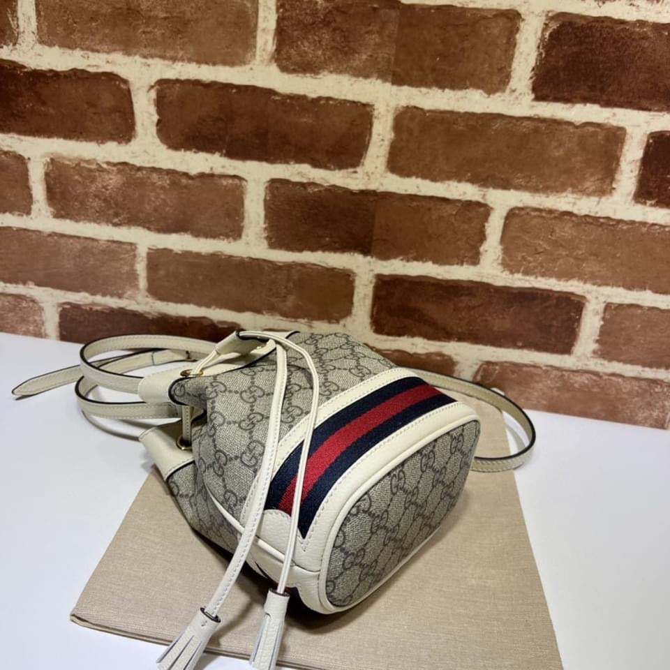 Gucci Ophidia Leather Bucket Bag Style 1
