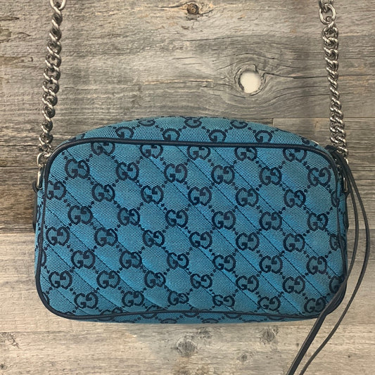 Gucci GG Marmont Canvas Quilted Crossbody