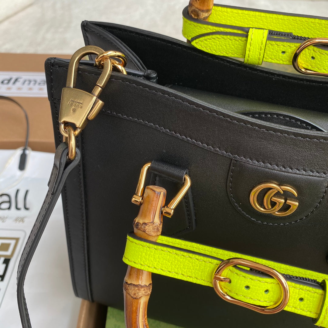 Gucci Monogram Leather Tote