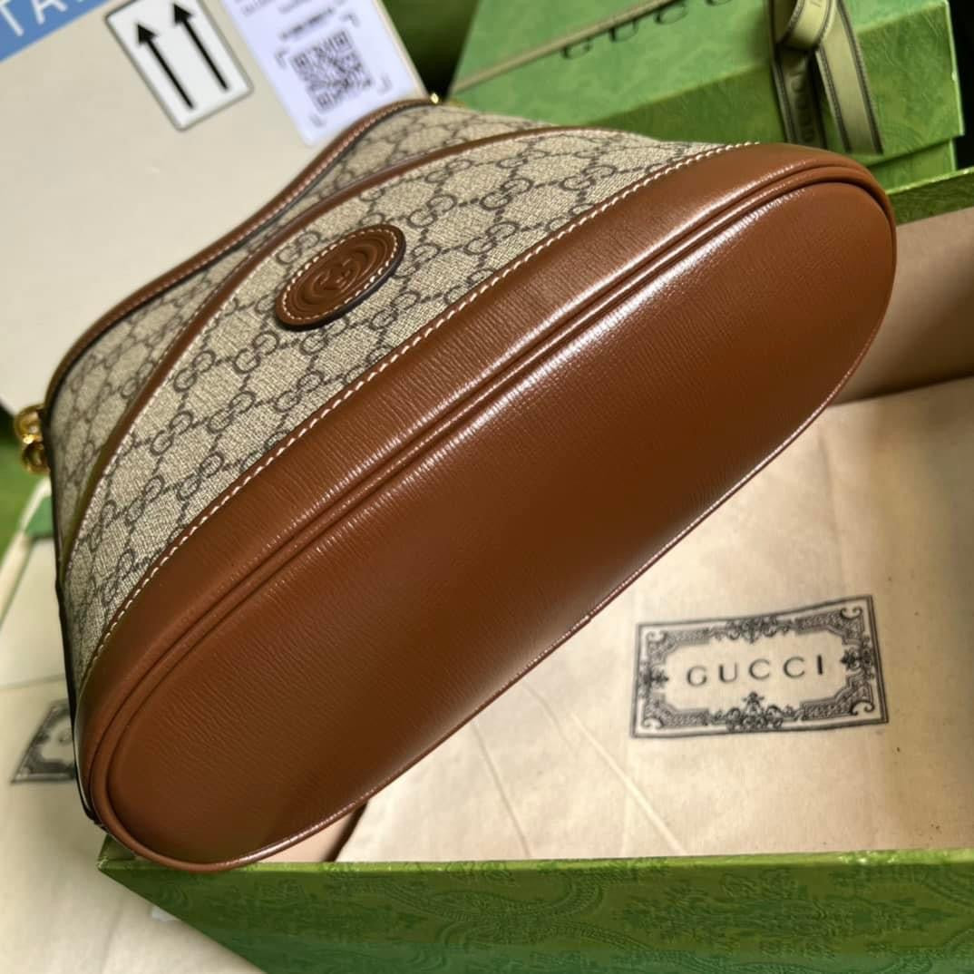 Gucci Interlocking G Leather Chain Shoulder Bag Style 4