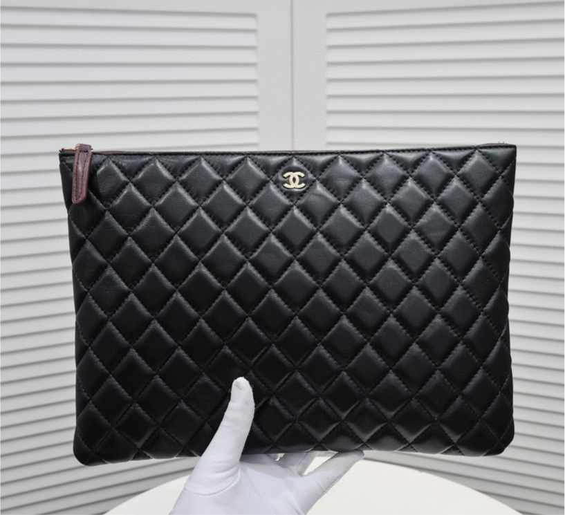 Chanel big handbag clutch