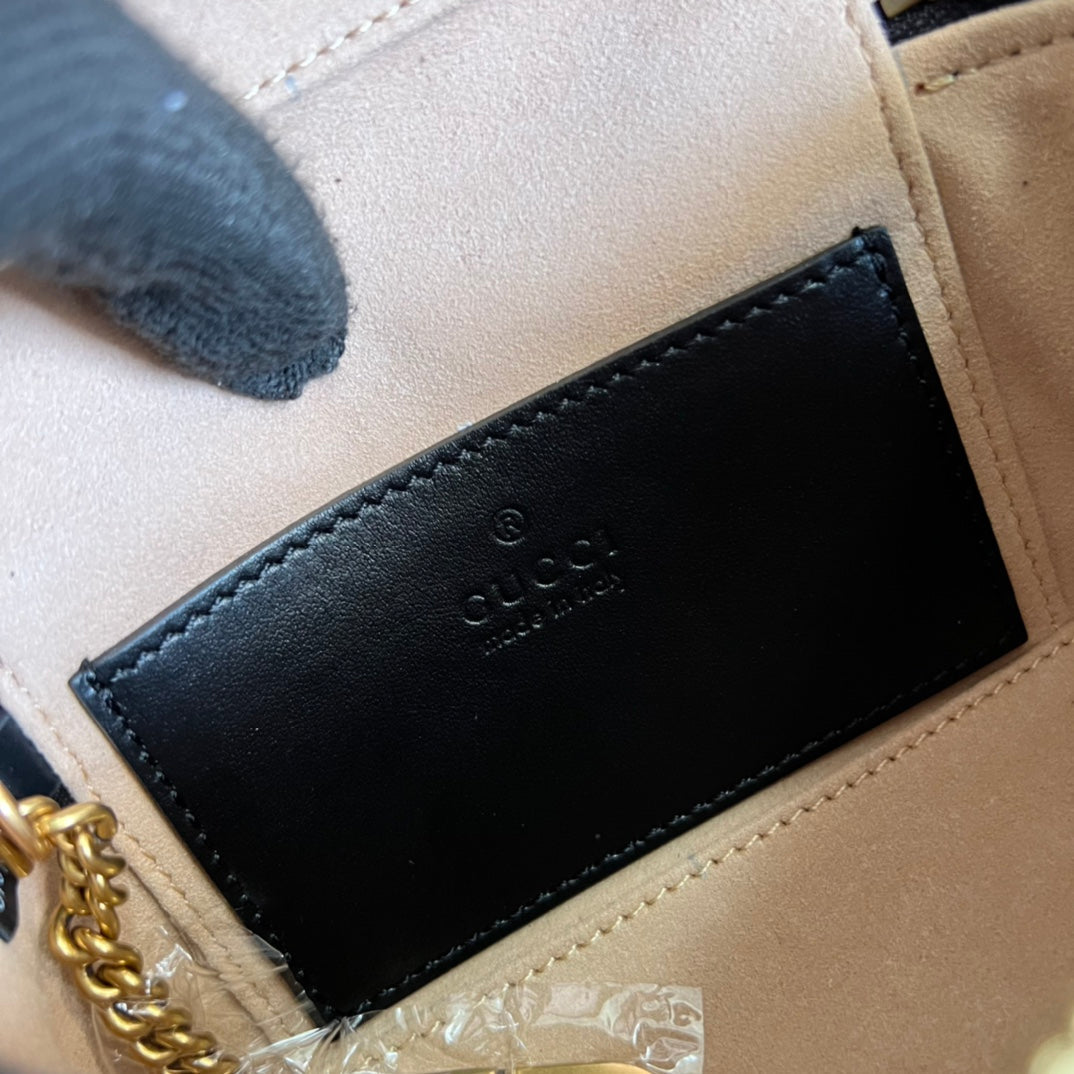 Gucci GG Marmont Leather Monogram Handbag Style 3
