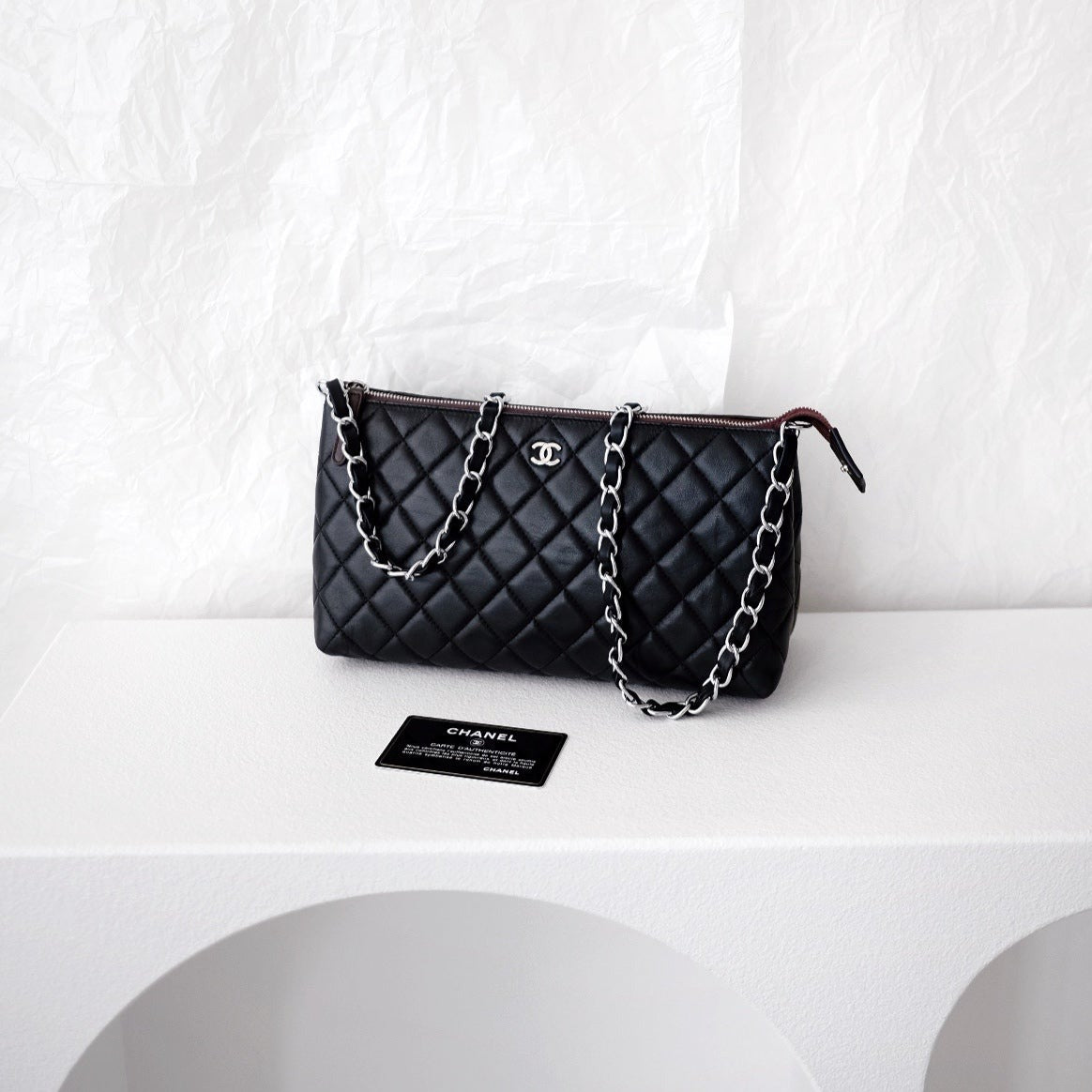 Chanel Matelassé Clutch Bag - Lynora Bags