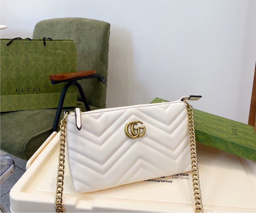 Gucci White Crossbody