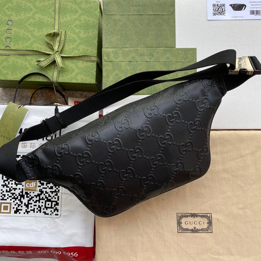Gucci Leather Monogram Handbag Style 1