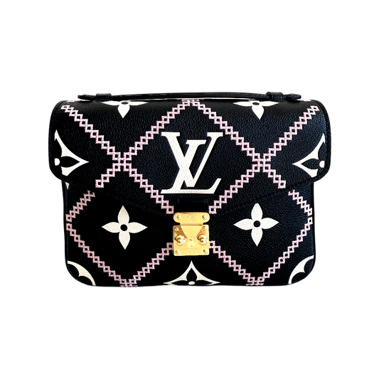 Louis Vuitton Embroidered Pochette Metis Crossbody