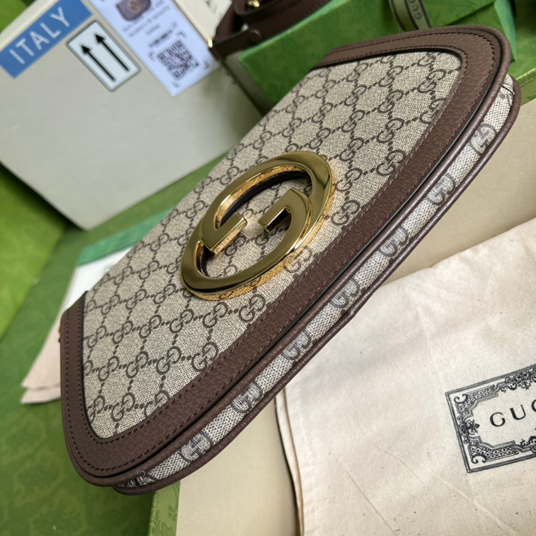 Gucci Blondie Leather Chain Shoulder Bag Style 1
