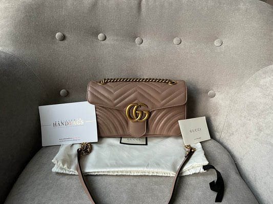 Gucci Chain Leather Shoulder Bag