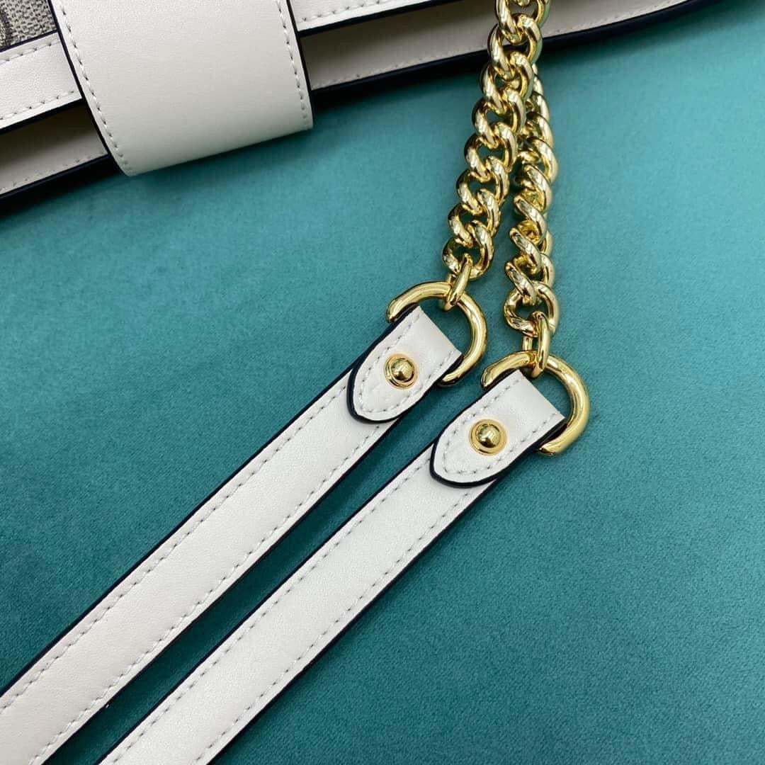 Gucci Padlock Leather Chain Tote Style 1