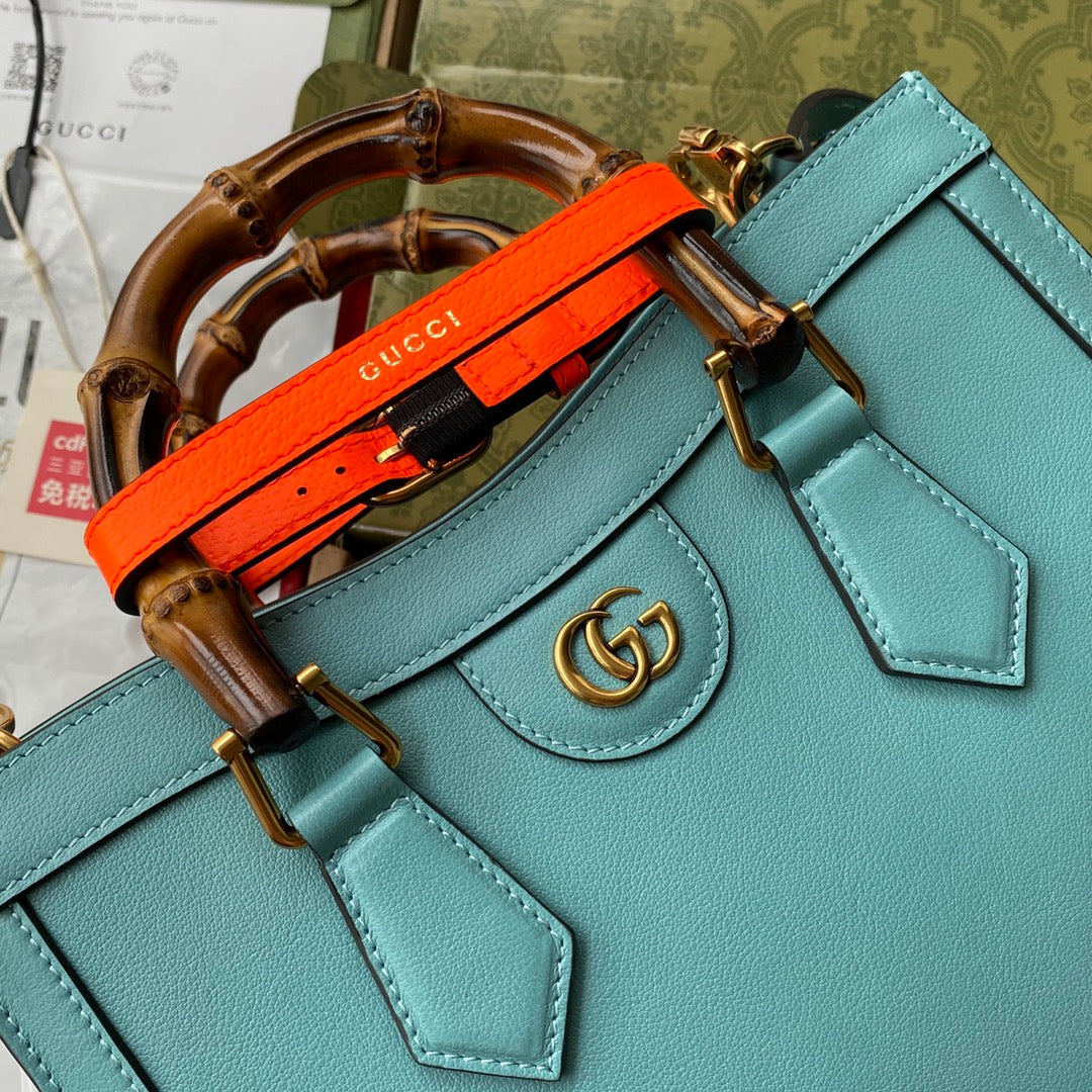 Gucci Monogram Leather Tote