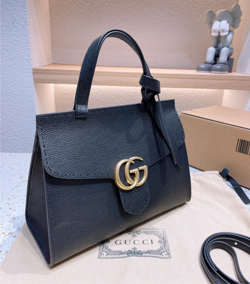 Gucci Leather Shoulder Bag Style 29