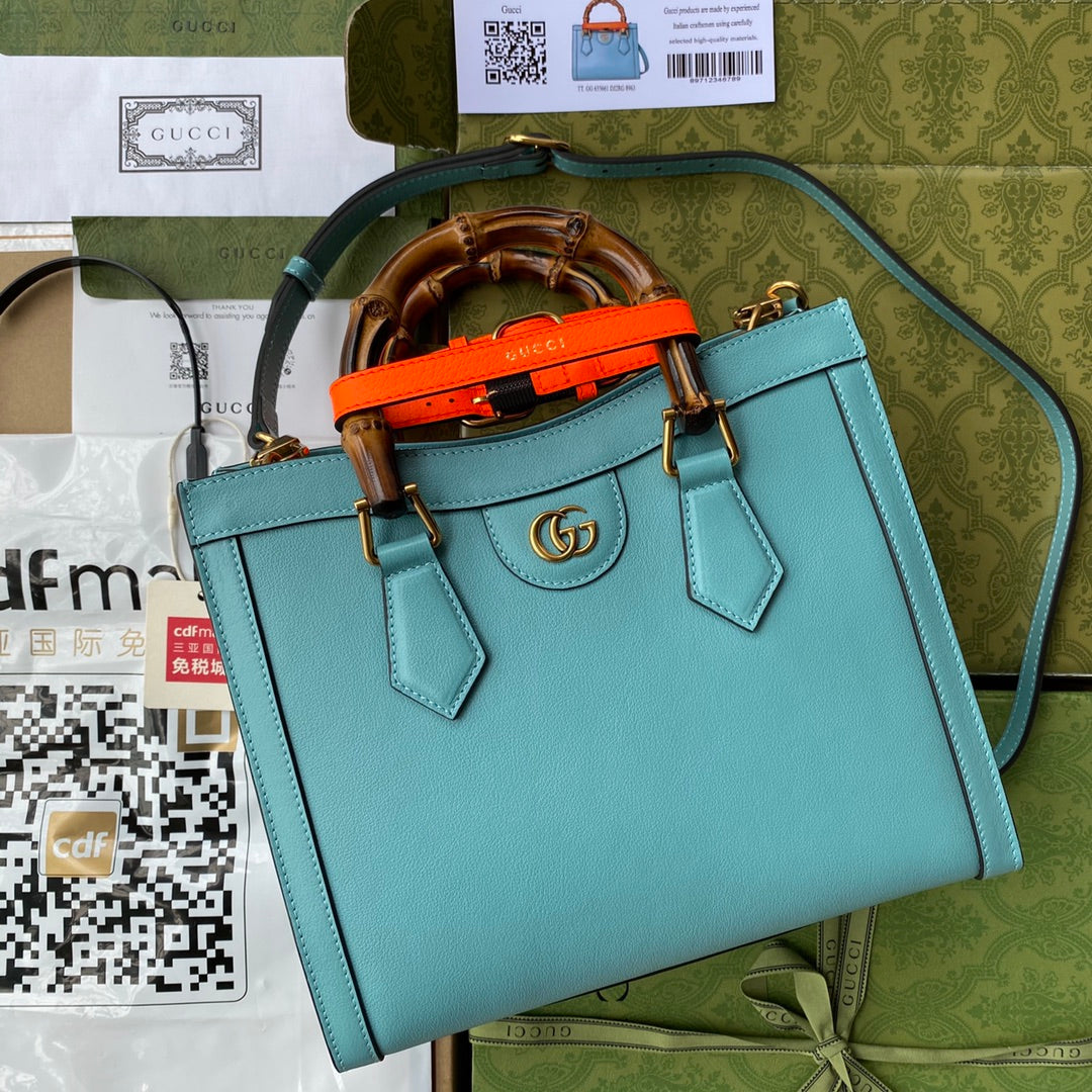 Gucci Monogram Leather Tote
