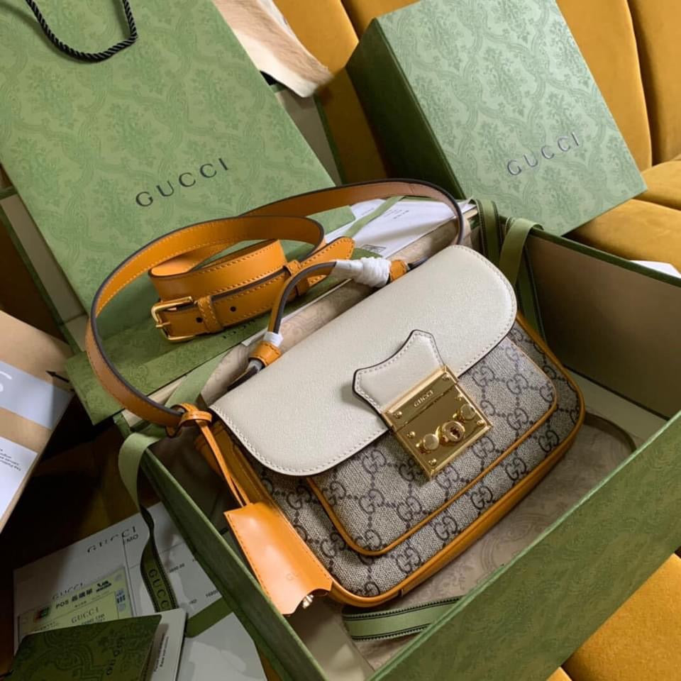 Gucci Padlock Leather Shoulder Bag Style 4