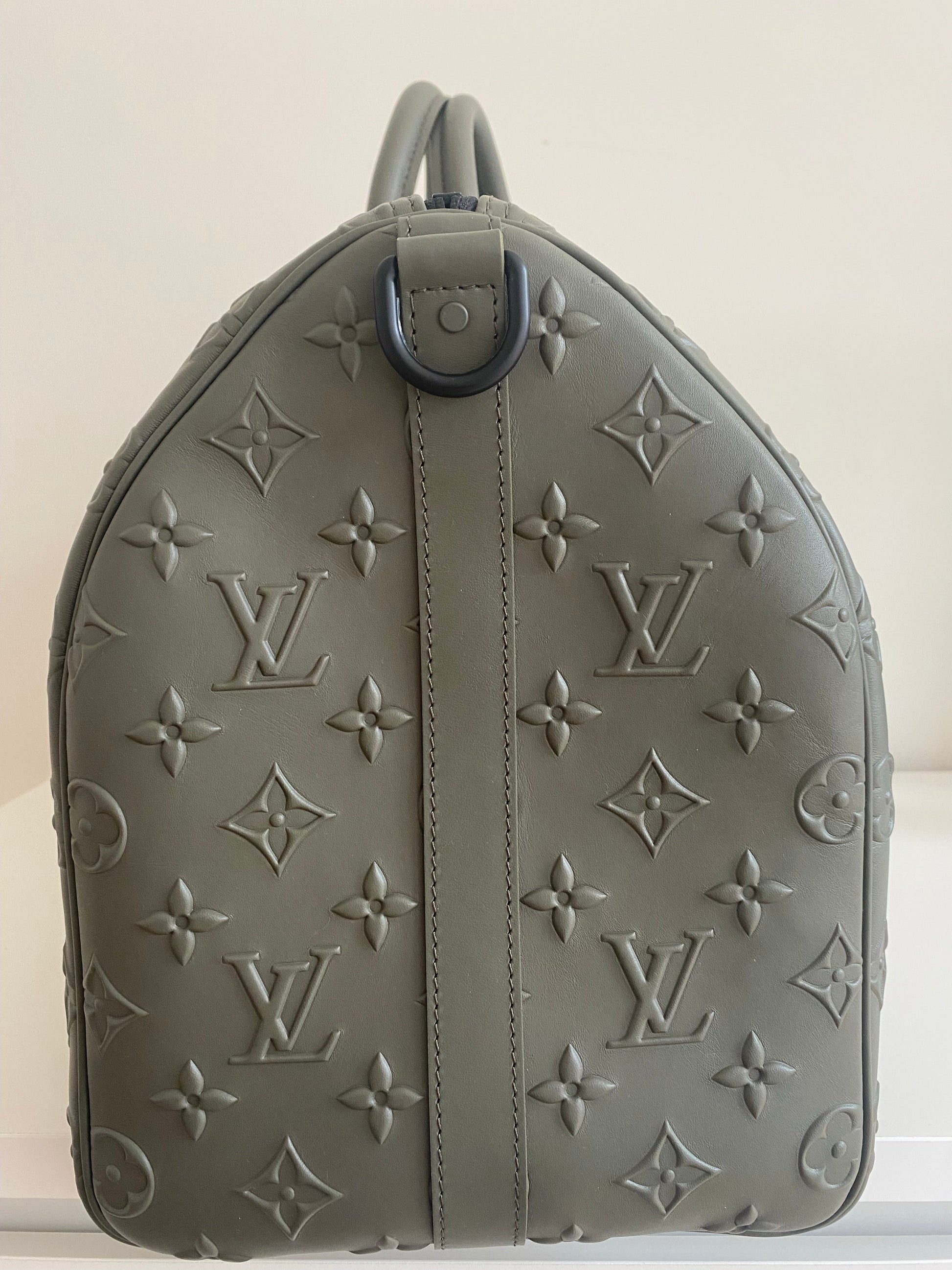 Louis Vuitton Khaki Keepall Bandouliere 50 Crossbody