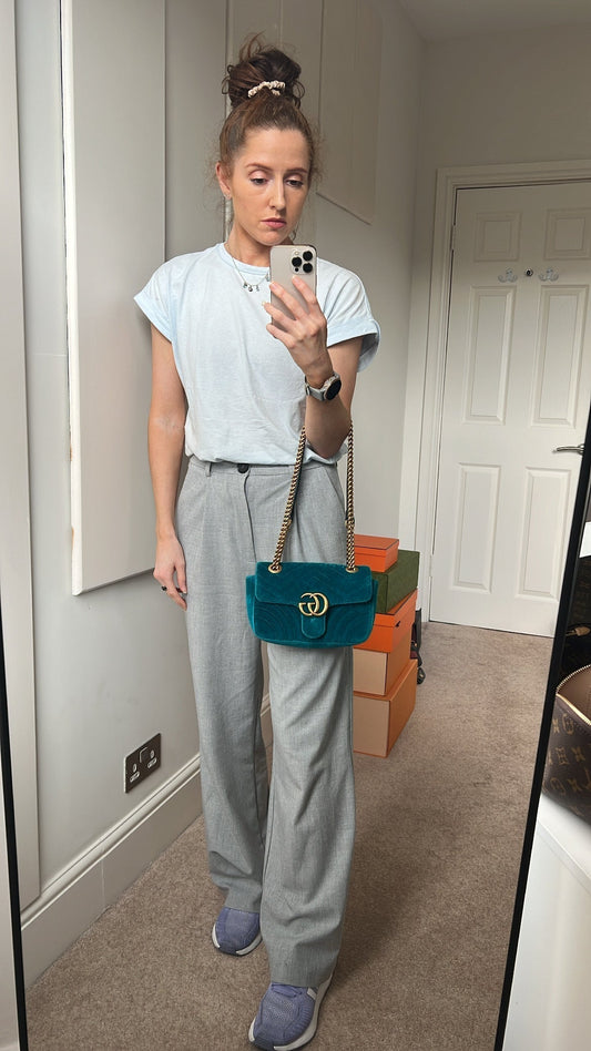 Gucci Chain Leather Shoulder Bag
