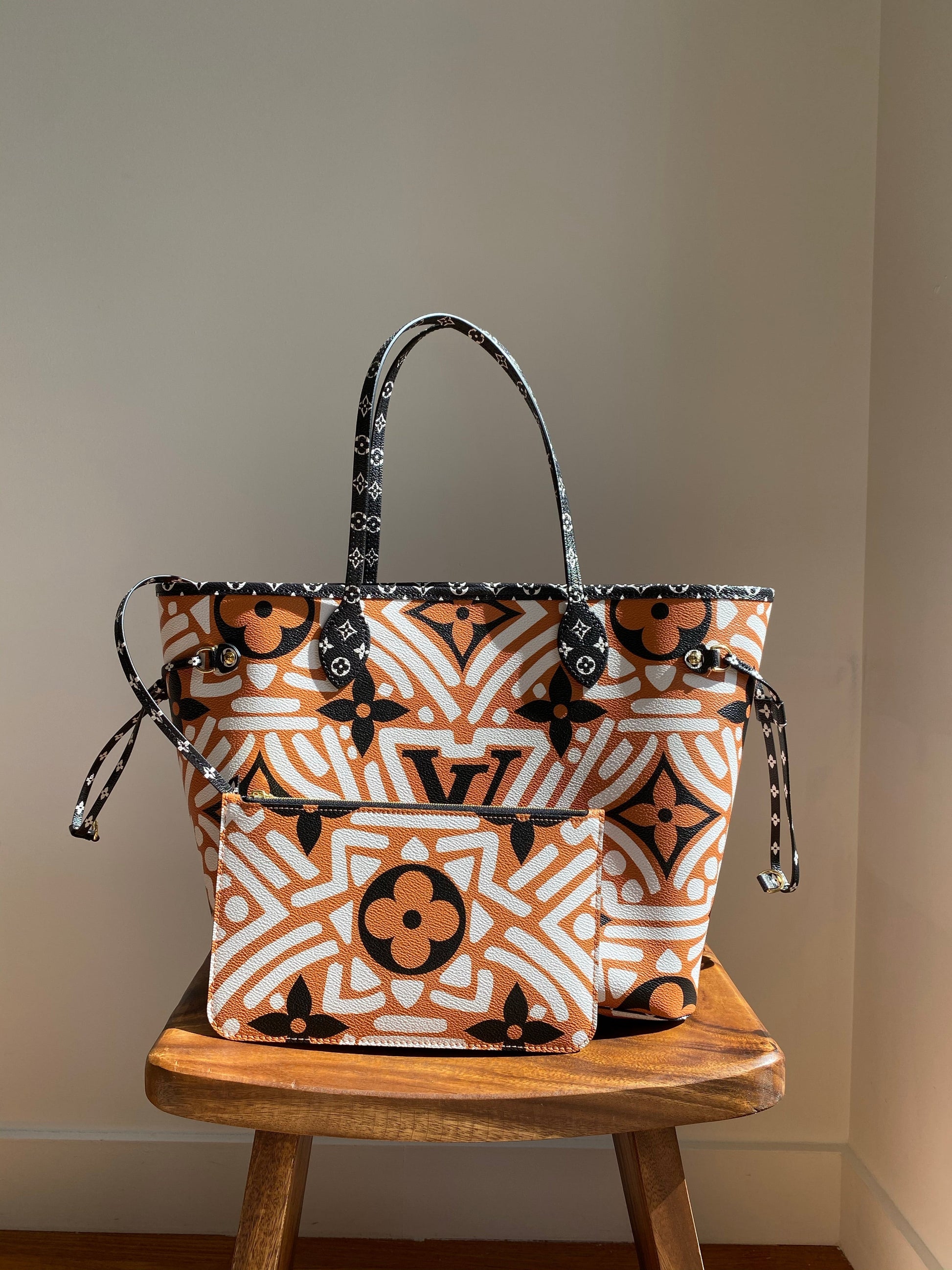 Louis Vuitton LV Crafty Neverfull MM Tote