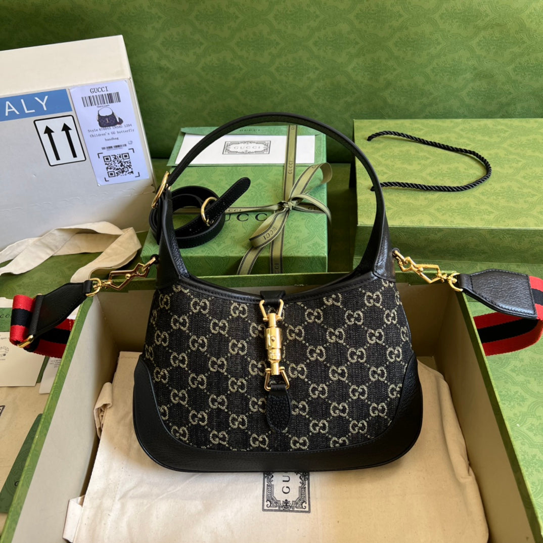 Gucci Leather Top Handle Shoulder Bag