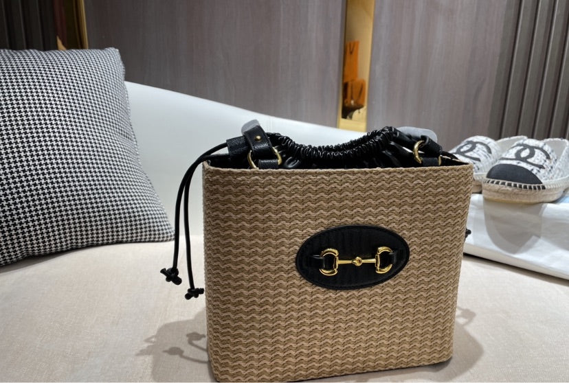 Gucci Prada Gathered Tote