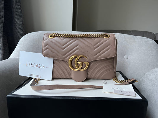 Gucci Chain Leather Shoulder Bag