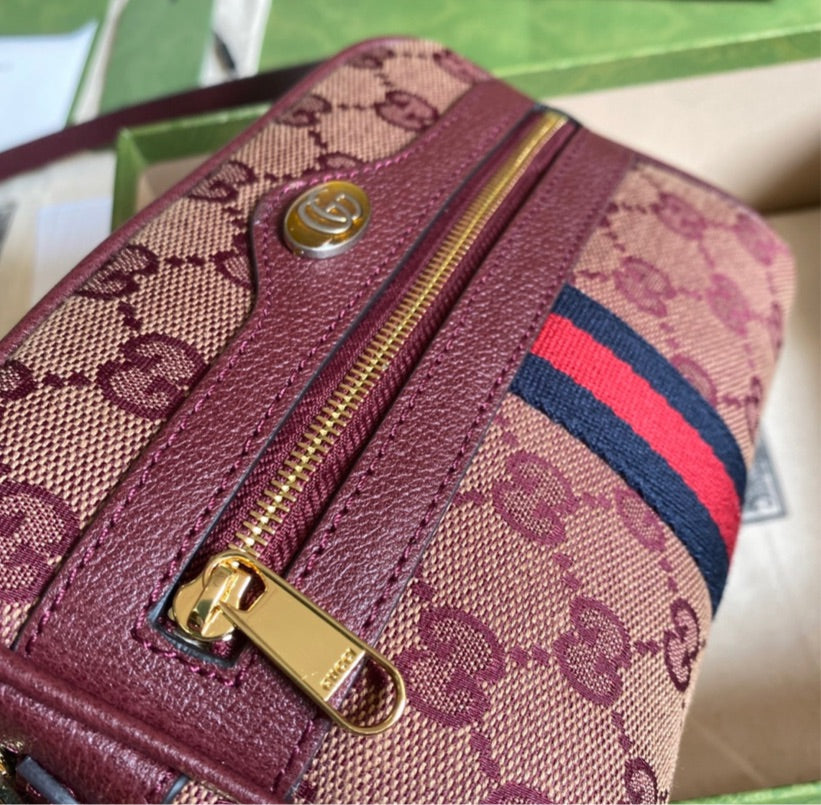 Gucci Burgundy Crossbody
