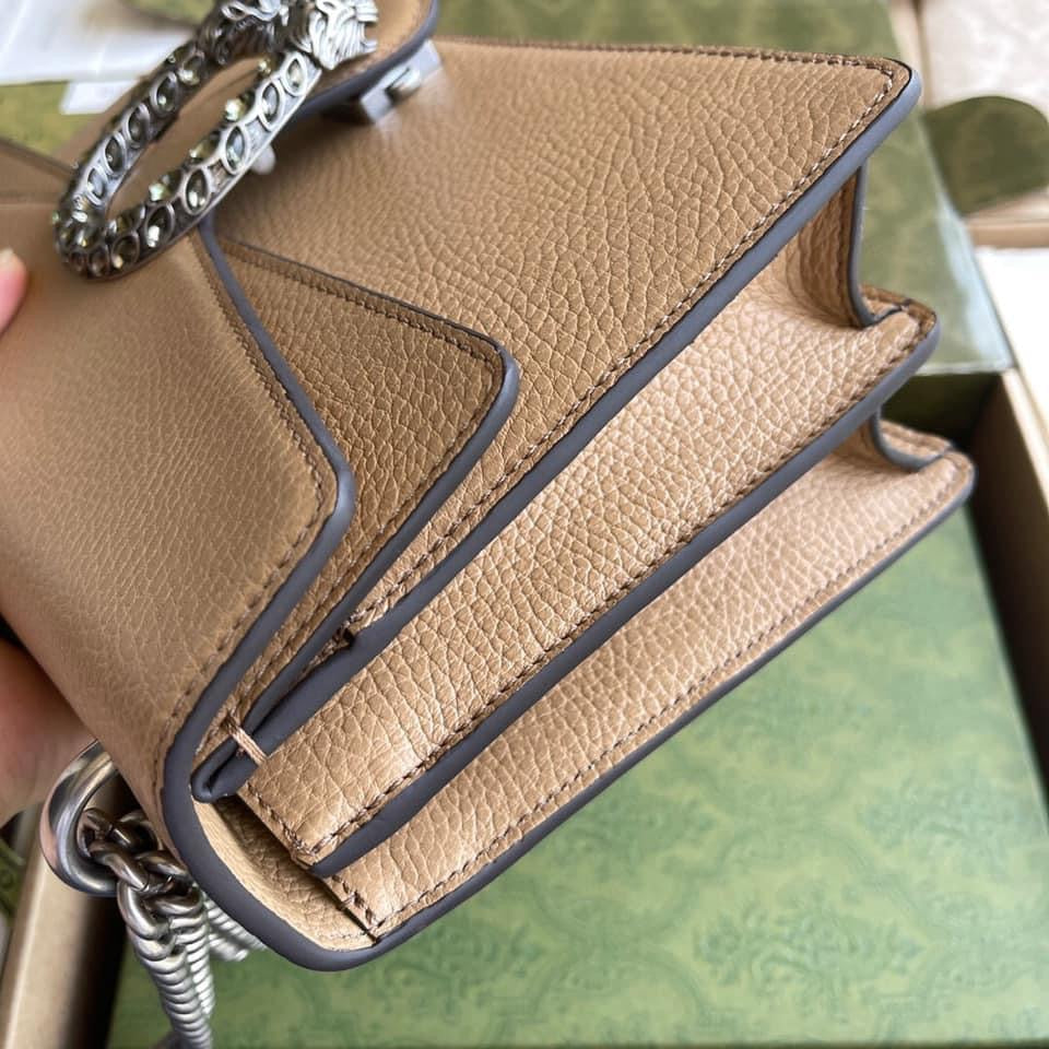 Gucci Monogram Chain Leather Crossbody