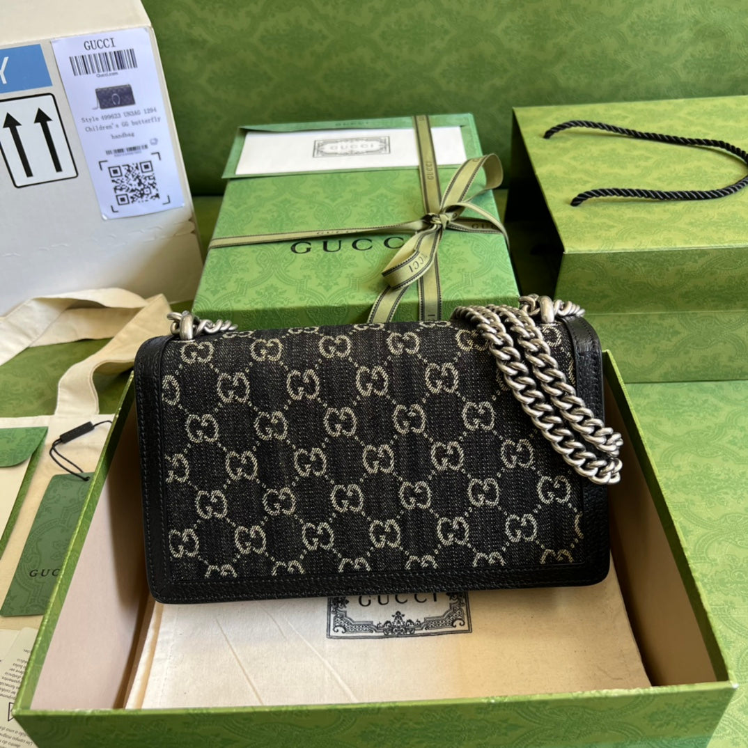 Gucci Dionysus Leather Chain Shoulder Bag Style 10