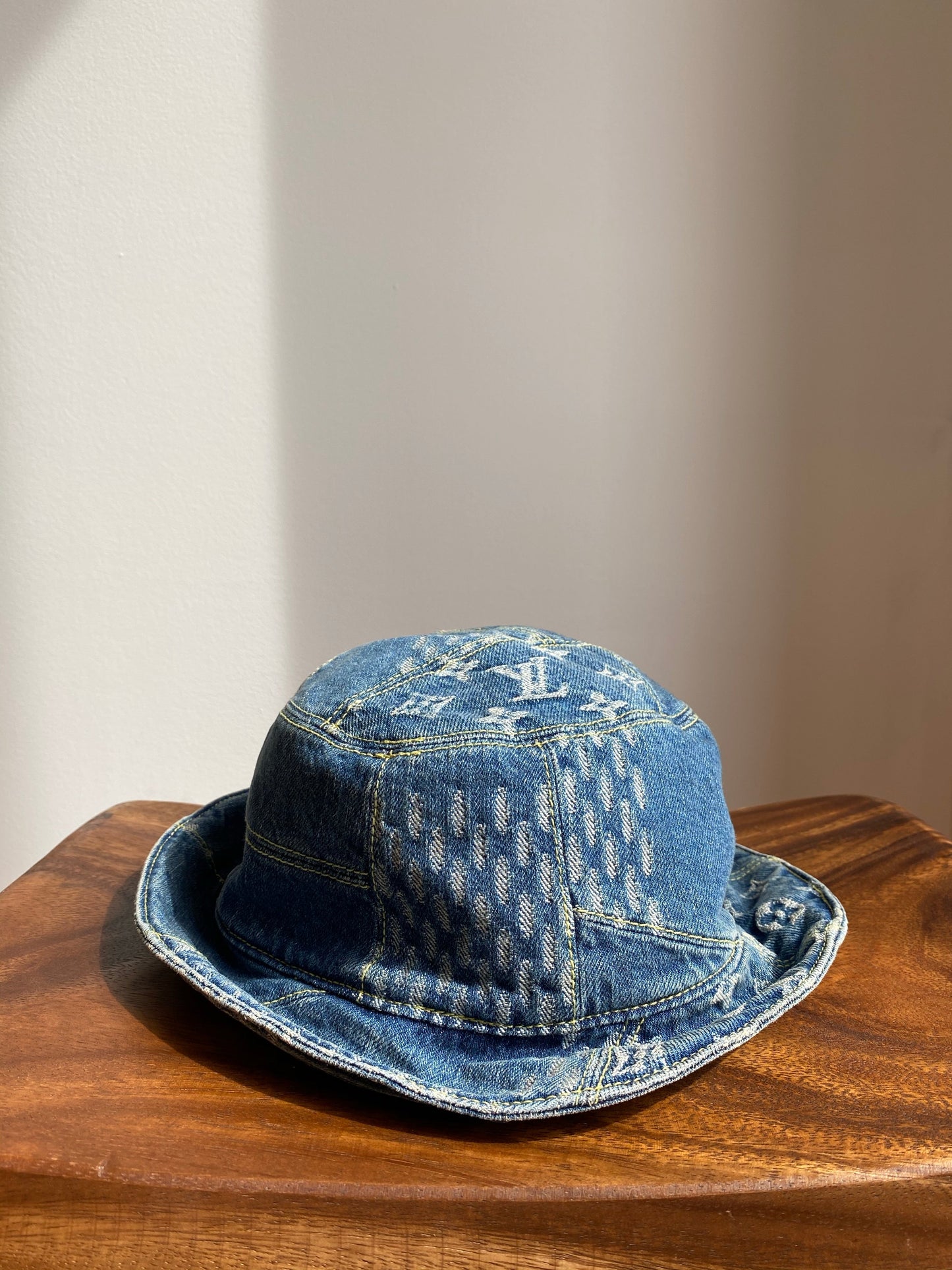 Louis Vuitton | Nigo Damier Giant Wave Monogram Sun Hat Crossbody