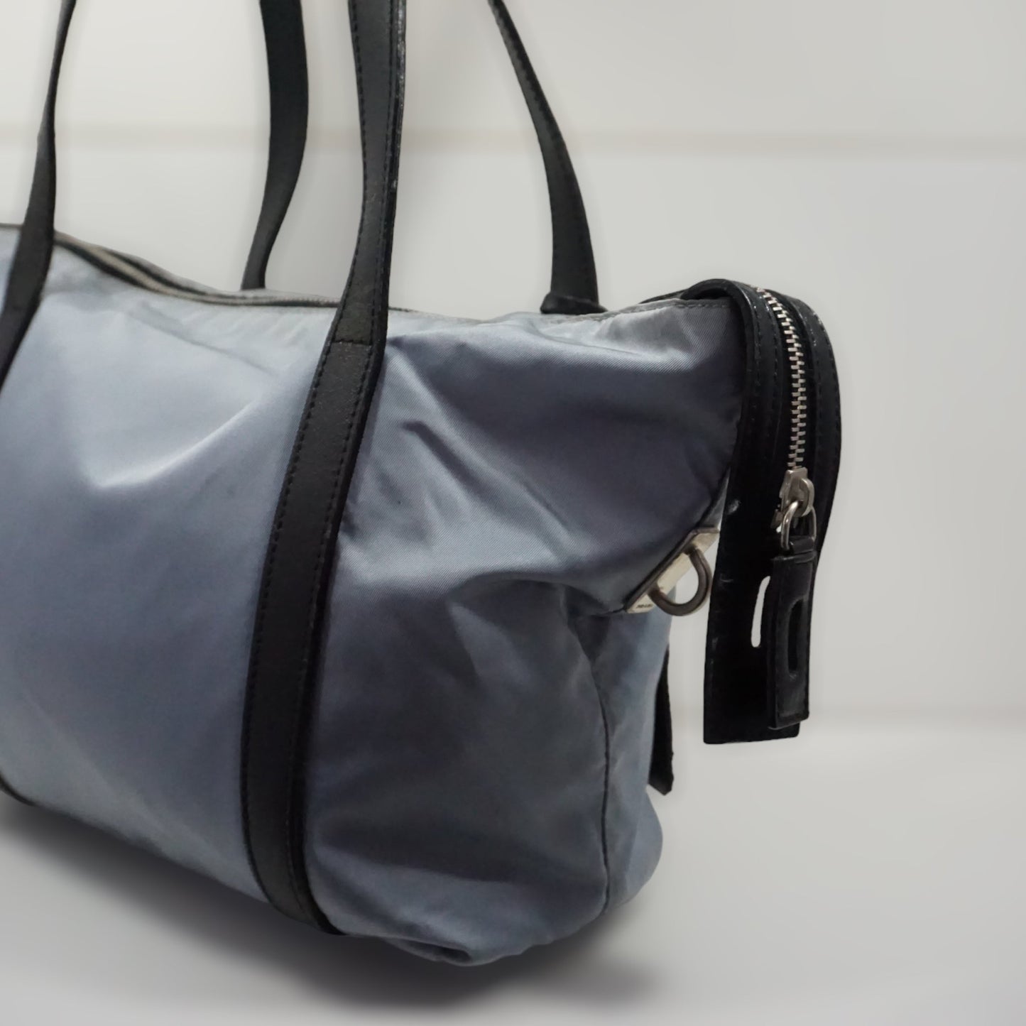 Prada Babyblå Luxury Handbag