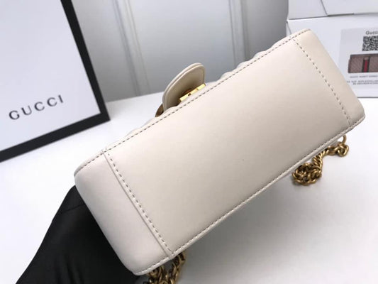 Gucci Leather Chain Shoulder Bag Style 4