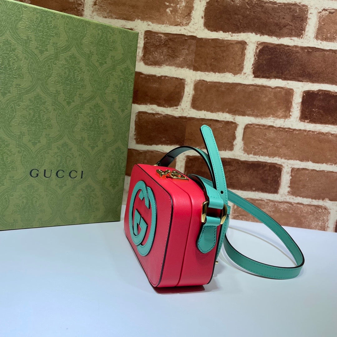 Gucci Interlocking G Leather Shoulder Bag Style 4