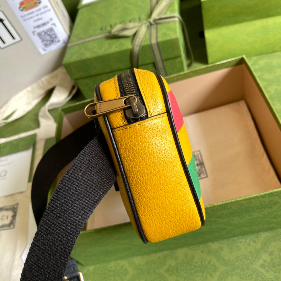 Gucci Monogram Leather Crossbody