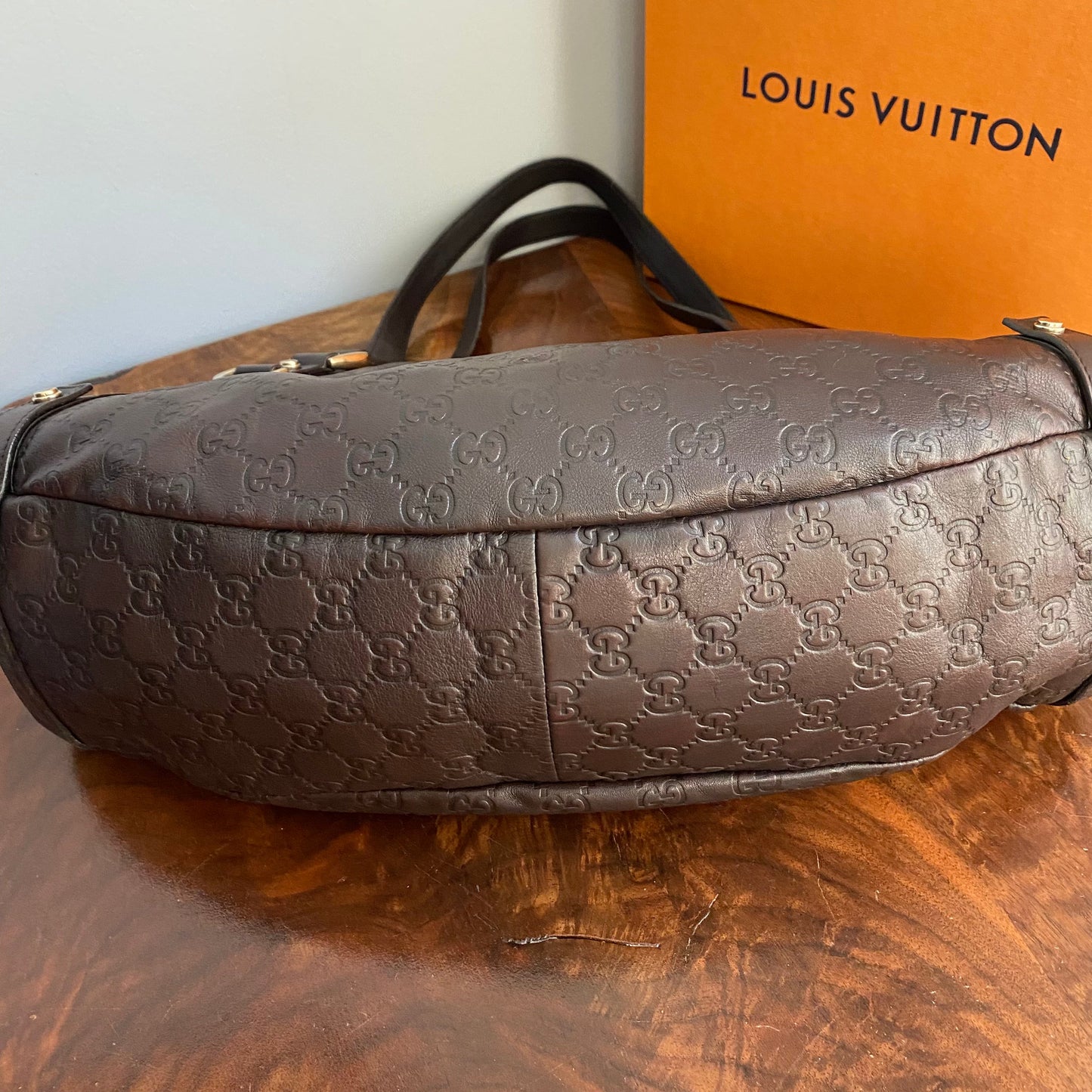 Gucci Leather Shoulder Bag