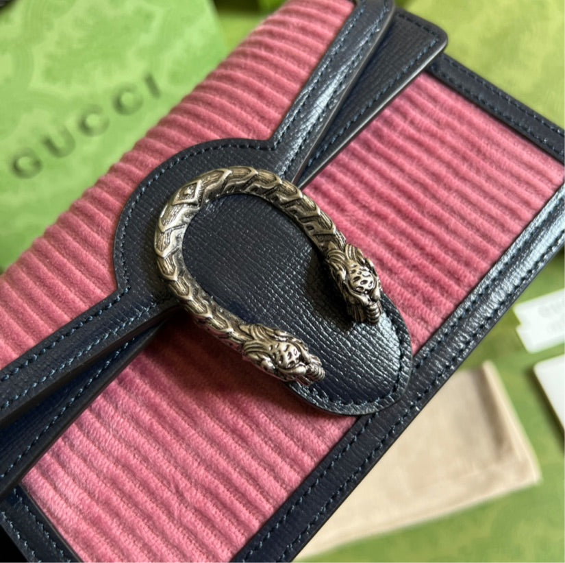 Gucci Black Suede Handbag