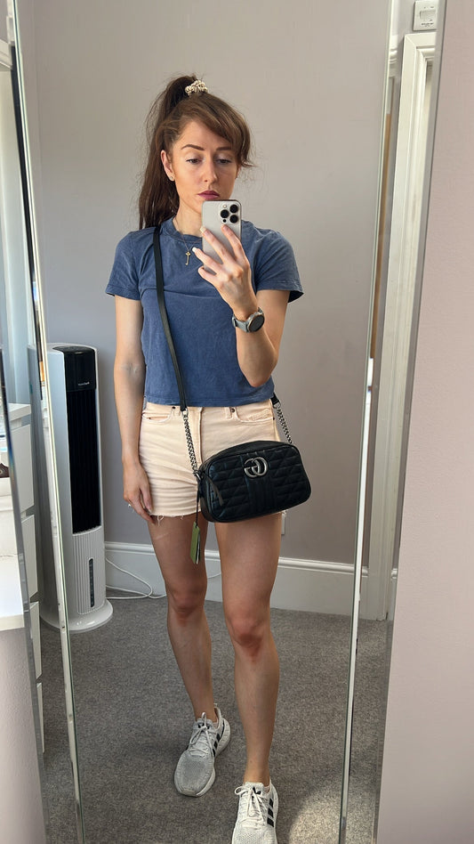 Gucci Chain Leather Shoulder Bag